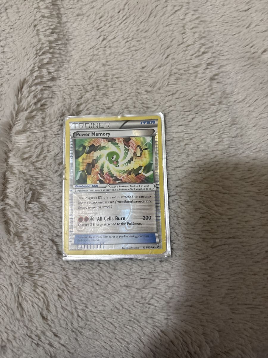 Power Memory Pokémon card
