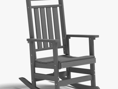 New Assembled Winston Porter All-Weather HDPE Rocking Chair