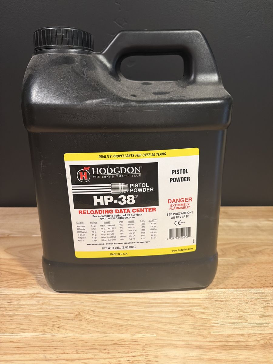 Hogden HP 38 Pistol powder