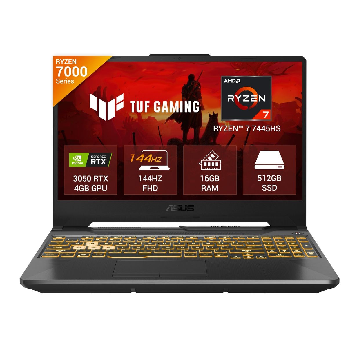 ASUS TUF A15 Gaming Laptop Runs Fortnite, COD, GTA Smooth, Like New