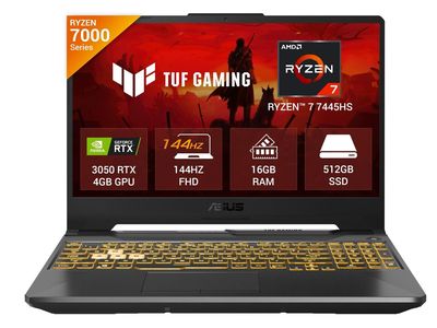 ASUS TUF A15 Gaming Laptop Runs Fortnite, COD, GTA Smooth, Like New