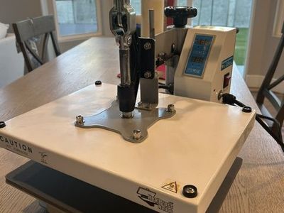 Swing Away Heat Press