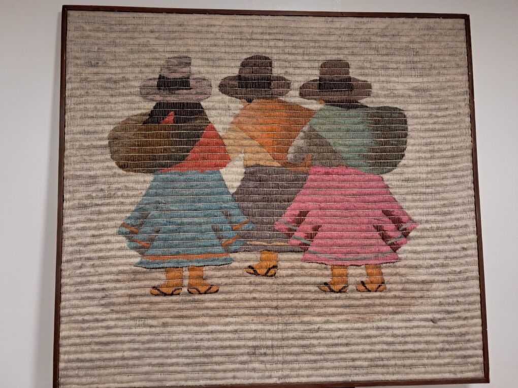 Antique Wool Tapestry