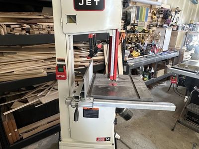 Jet Black 14" SFX Bandsaw 1.75 HP, 1PH, 115/230V
