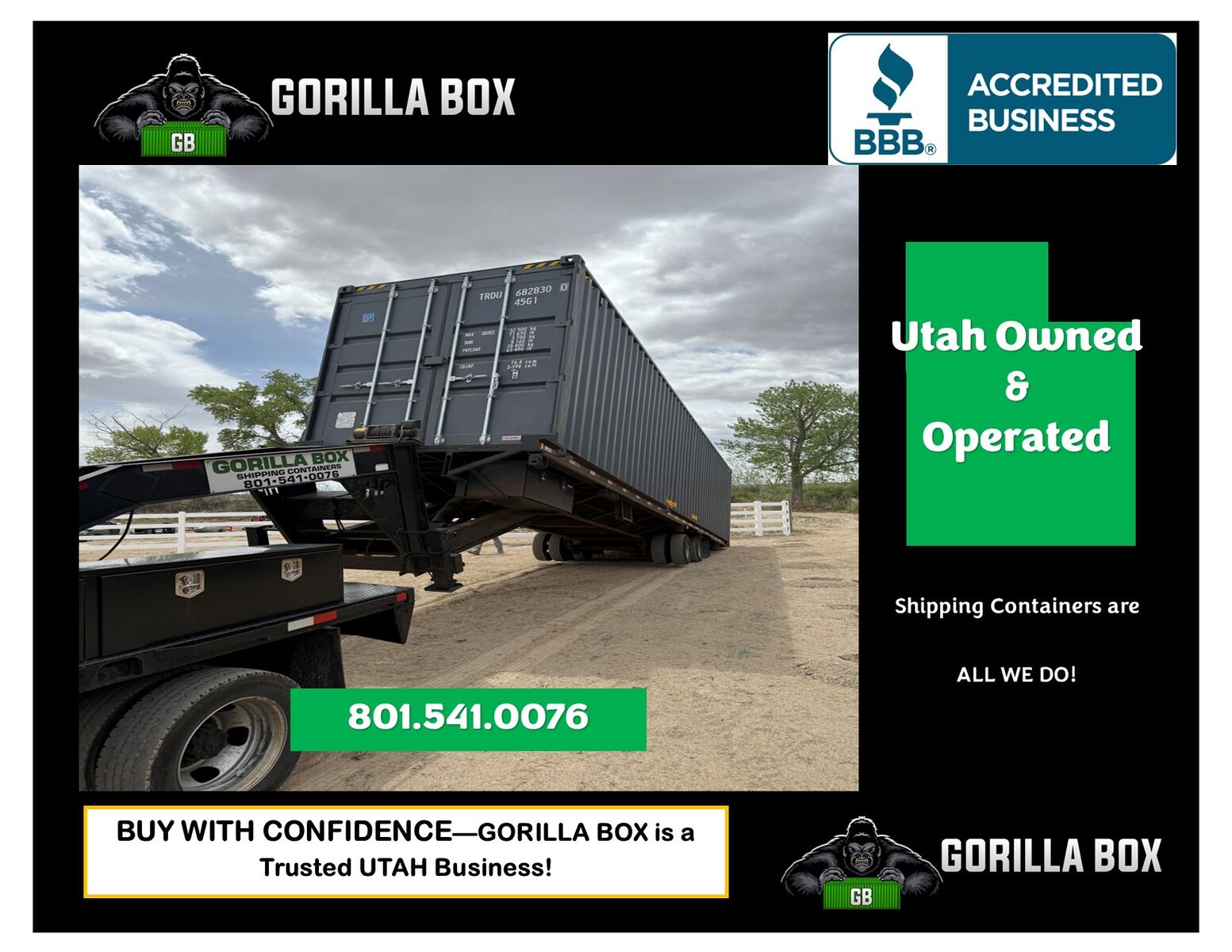 20' and 40' High Cube Shipping Containers. Great Office, Shed, Used and New One Trip Conex, Connex, Storage, Best Price!