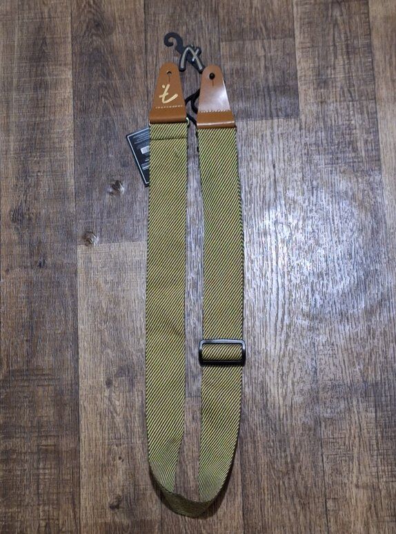 New Fender 2" Vintage Yellow Tweed Guitar Strap