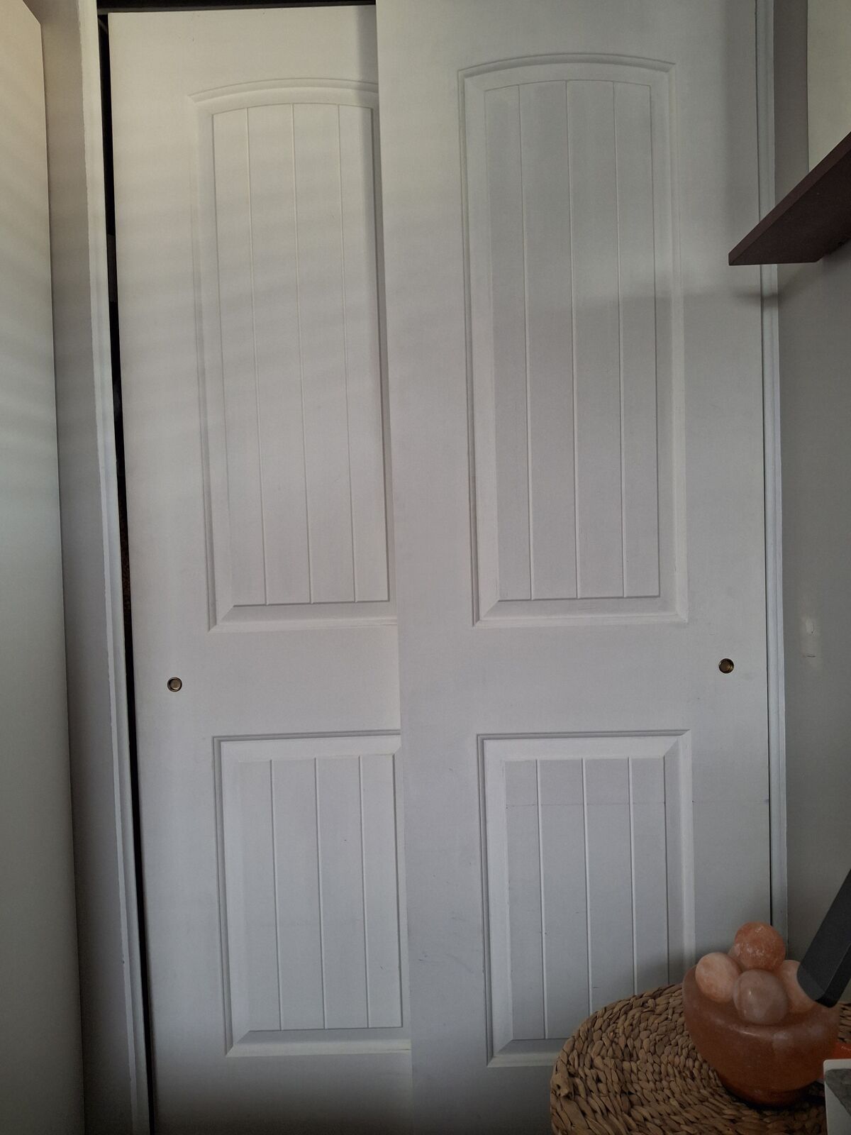 Sliding closet doors