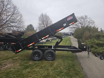 7x14 Victory Bumper Pull Dump 14K Trailer For Sale