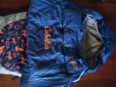 Cabela's Kids +30° Mummy Sleeping Bag Camping