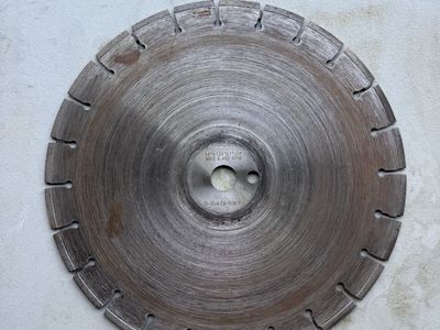 14 Inch Diamond Saw Blade 1" Arbor Max 5,460 RPM