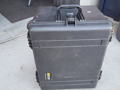 Pelican 1620 Case w/Wheels & Foam
Qty-1