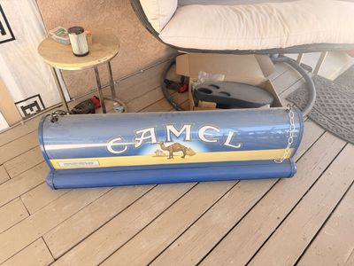 Vintage Camel American Poolplayers Association APA Pool Table Light