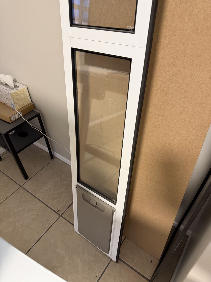 Sliding Glass Pet Door Insert 