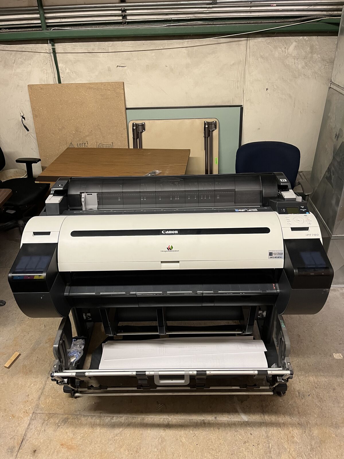 Canon IPF780 36 Large Format Inkjet Printer / Plotter