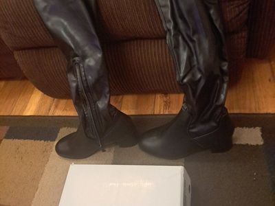 Brand new Dream Pairs black thigh high boots