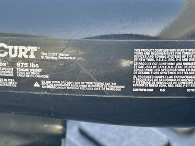 Used 2019-2026 Subaru Ascent Curt Hitch Receiver, Class III, 2”