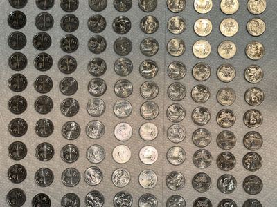 100 Rare W Quarters- Includes All 10 Designs
