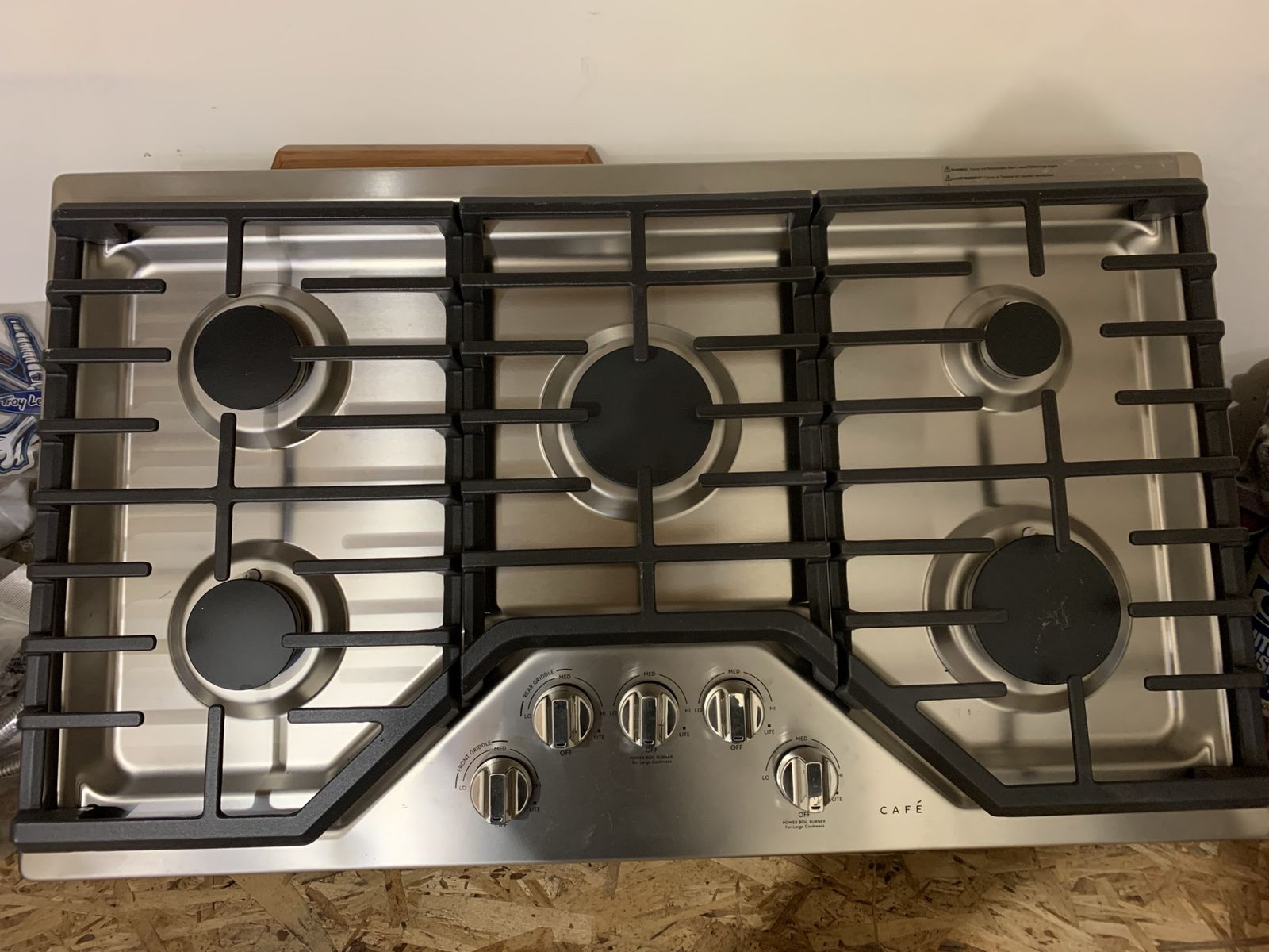 Cafe 36in Gas Cooktop