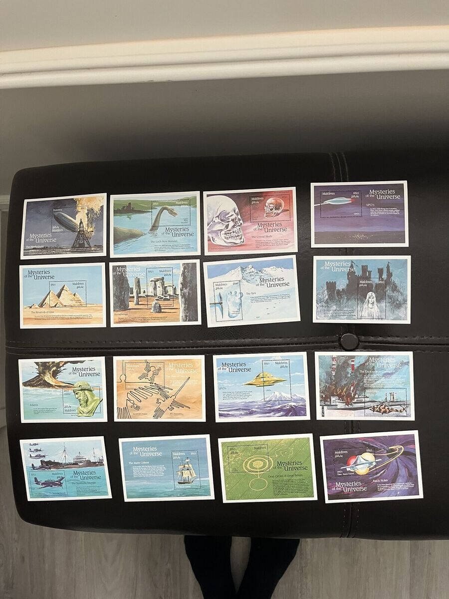 Mysteries of the Universe Stamps - 16 stamps - NEW