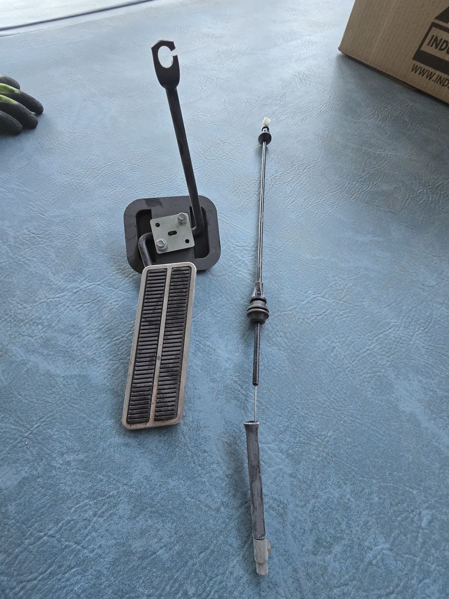 Chevelle gas pedal and cable