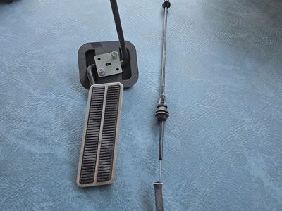 Chevelle gas pedal and cable
