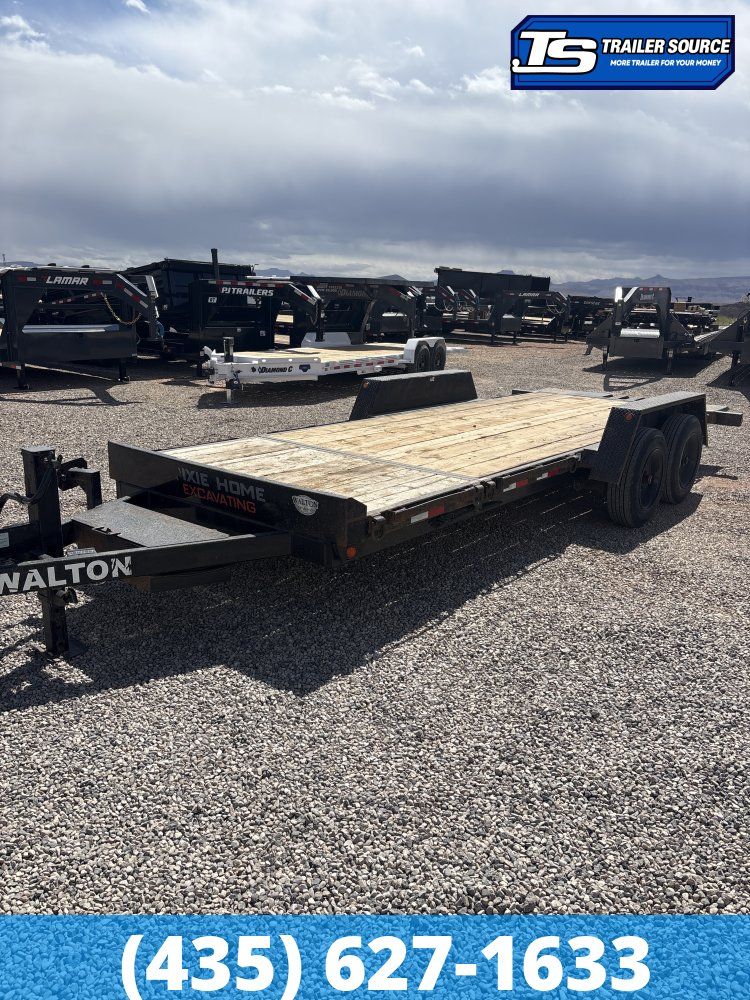 7x20 Walton TILT Equipment Trailer - 14K GVWR -
