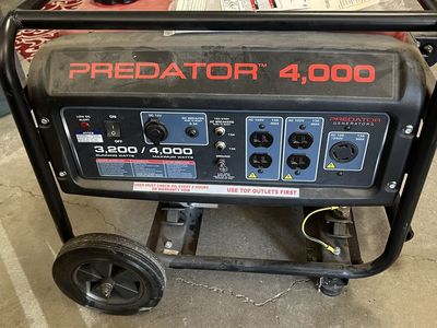 Predator 4000 Generator