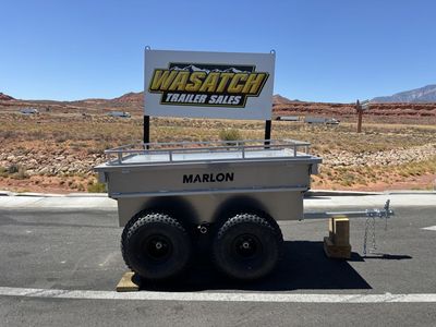 2026 Marlon 5X3 ATV Aluminum Pull Behind Trailer w