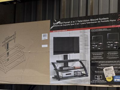 Flat Panel 3 in 1 TV Mount System and Entertainment Stand