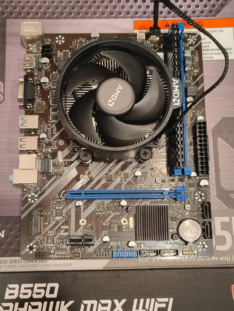 CPU Motherboard RAM combo