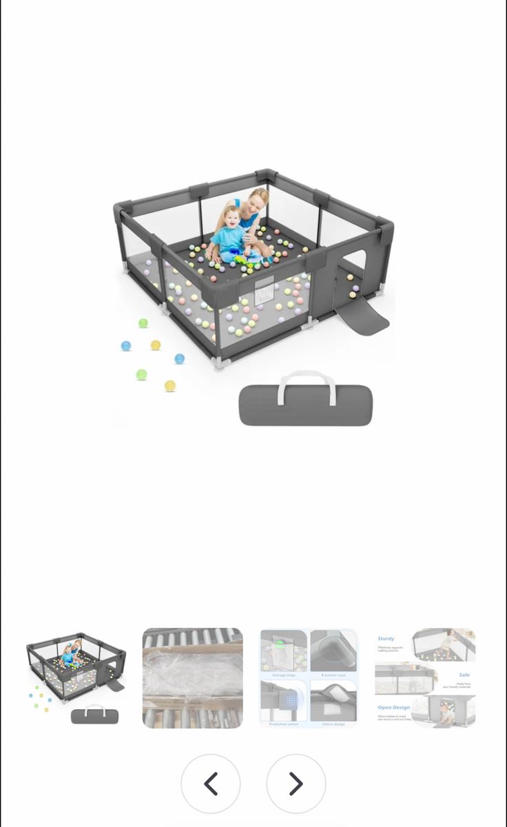 Babyeap 50x50 playpen