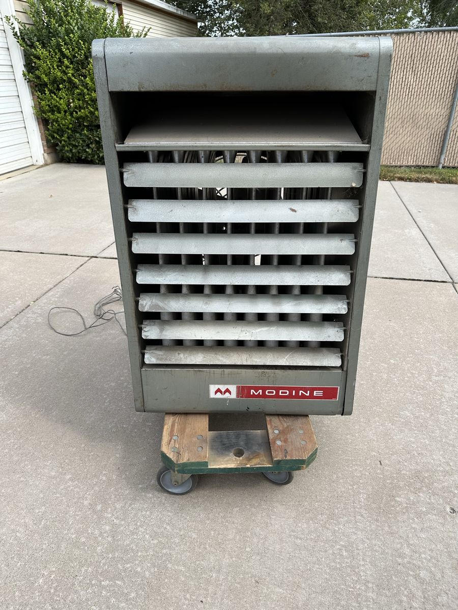 Modine shop heater