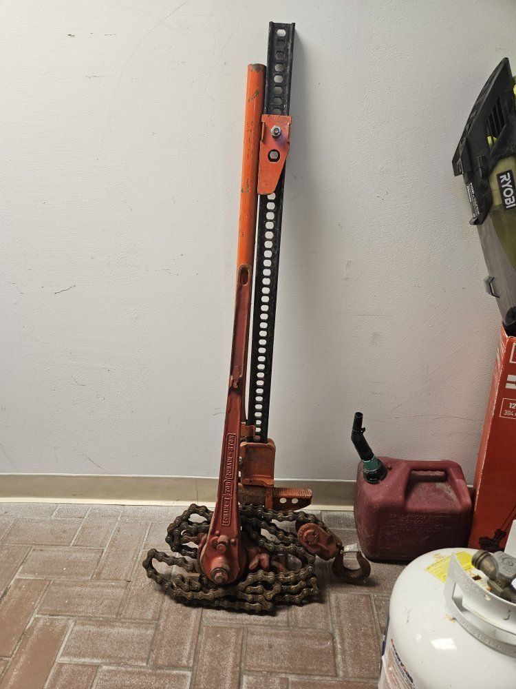 Handyman Jack & Coffing Hoist Hi-Lift heavy duty bundle