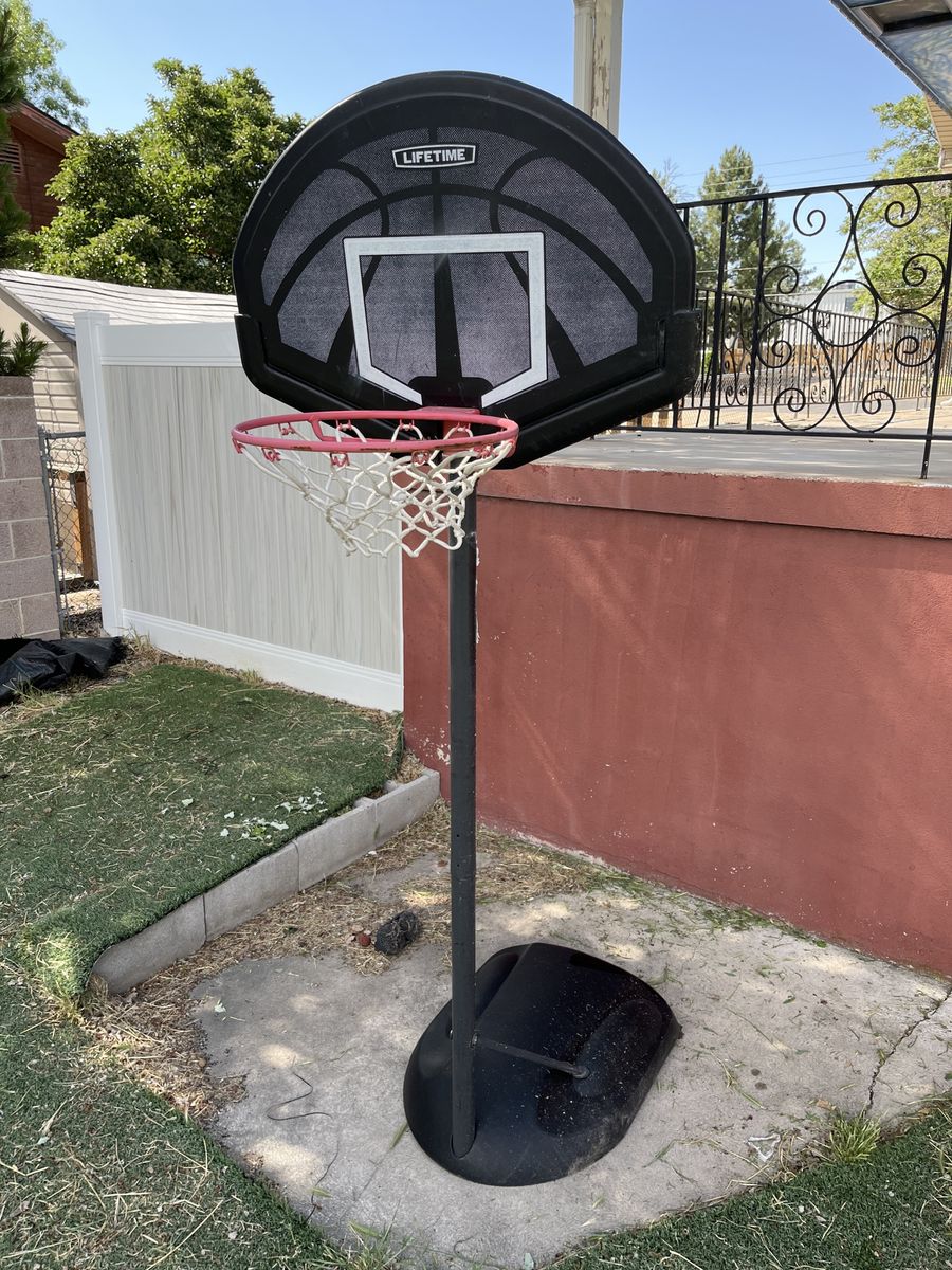 Lifetime Portable Basketball Hoop - Adjustable Height, Weather-Resistant