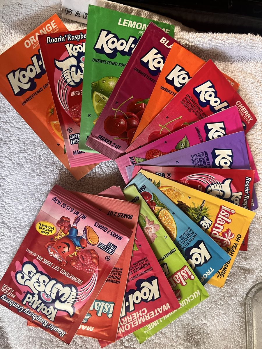 Vintage kool-aide packets 