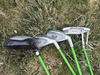 Junior Set Of Golf Cubs