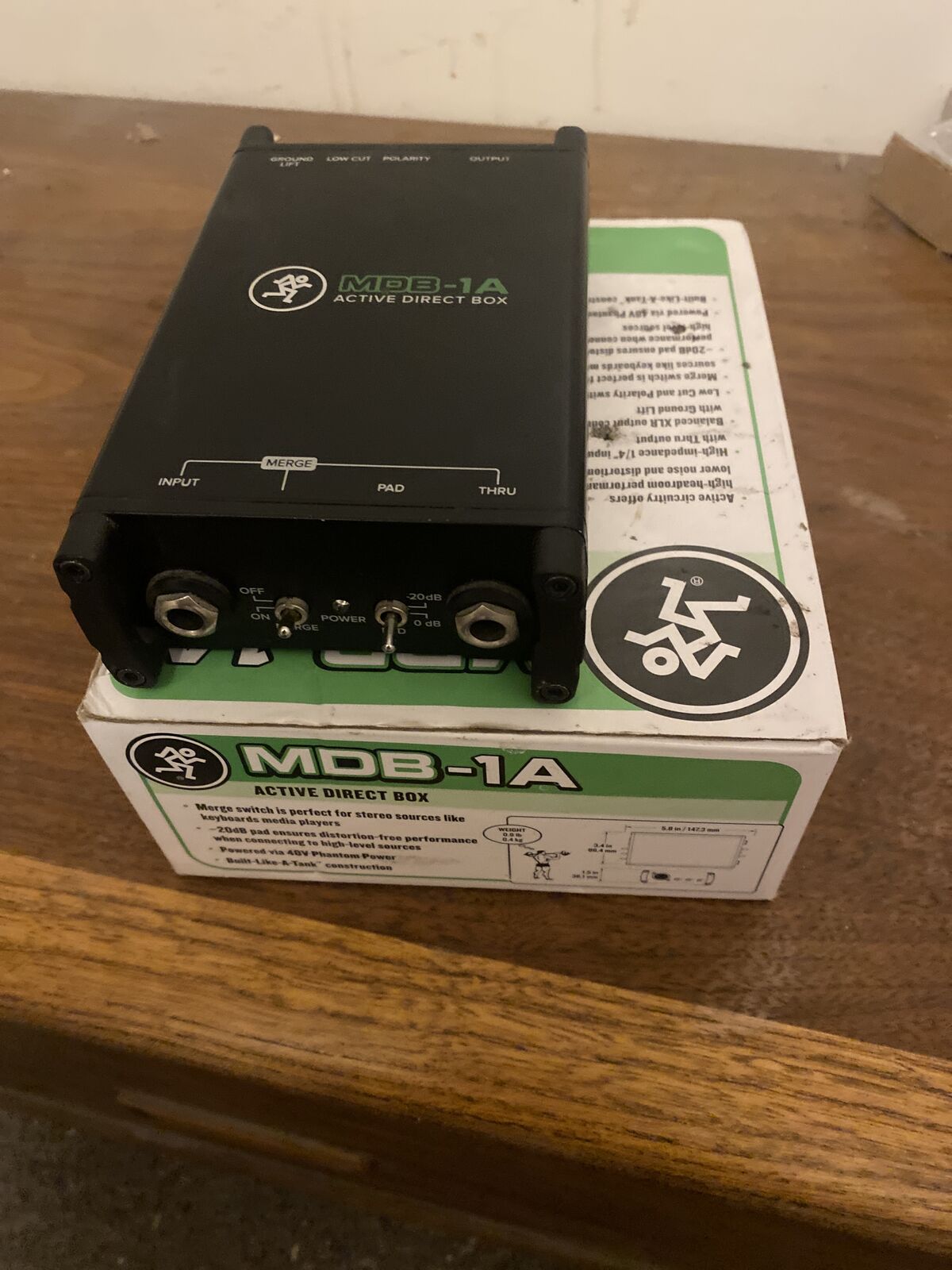 Mackie MDB-1A DI Box