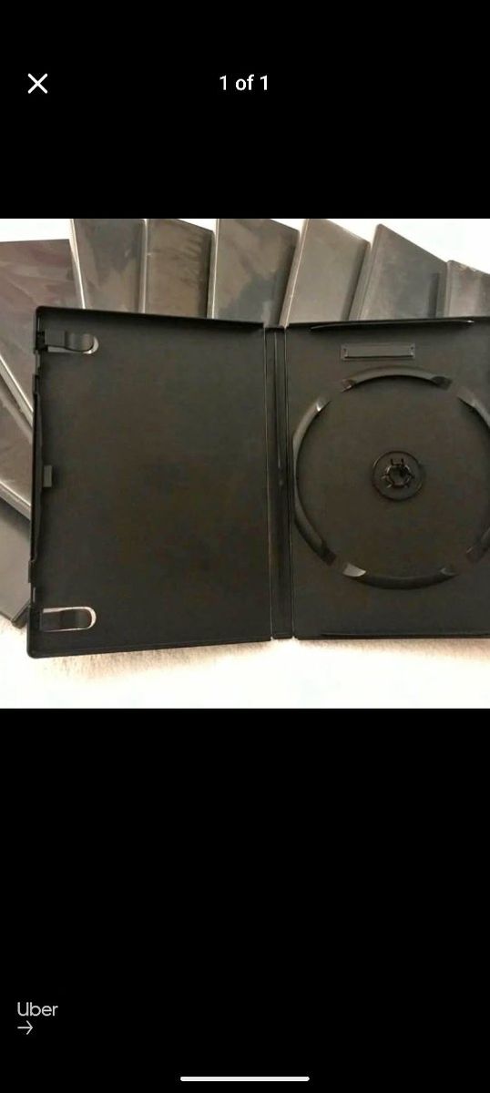 Bulk DVD Replacement Cases (Black) – Approx