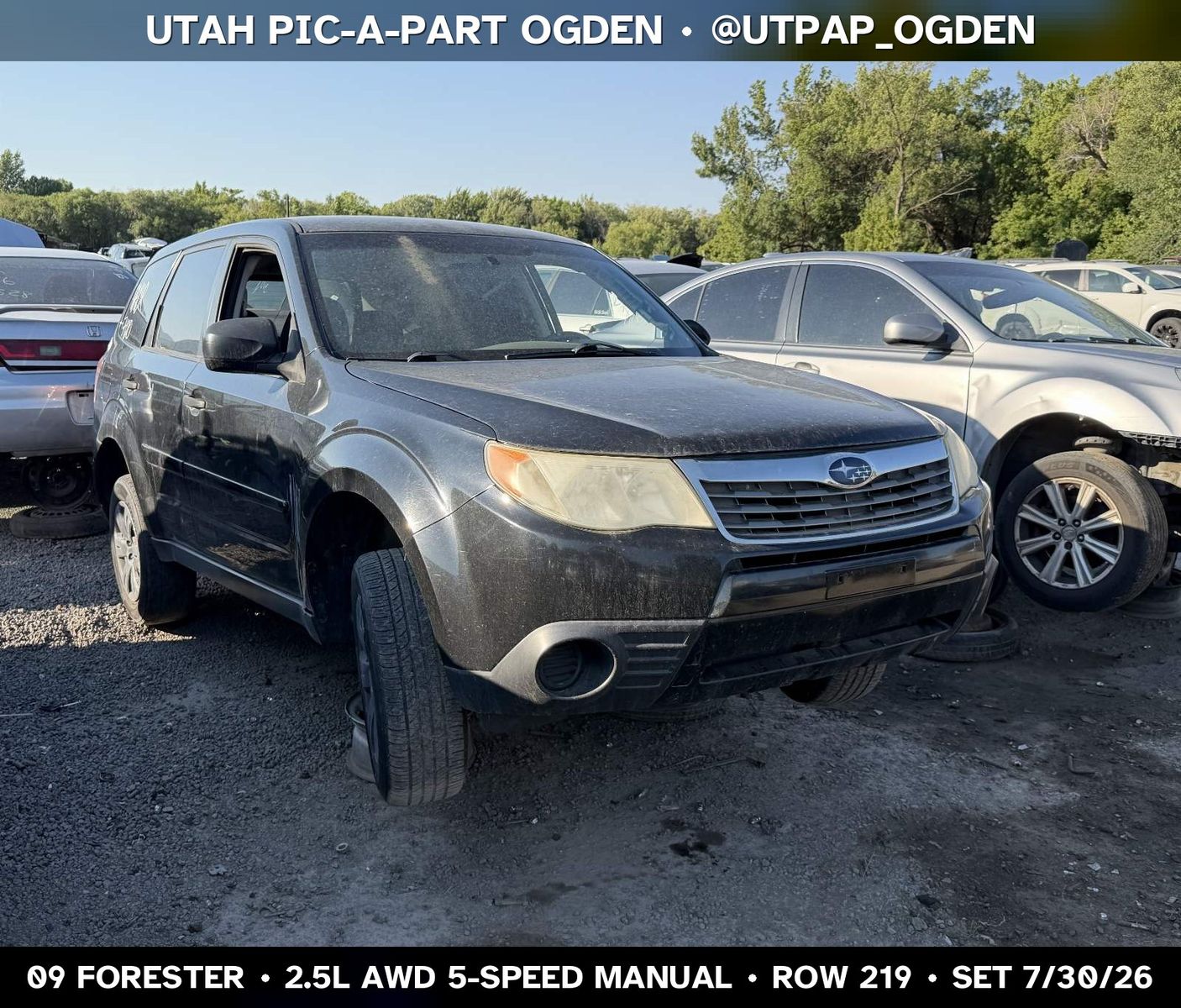 Just In! 2009 Subaru Forester Parts - UTPAP Ogden