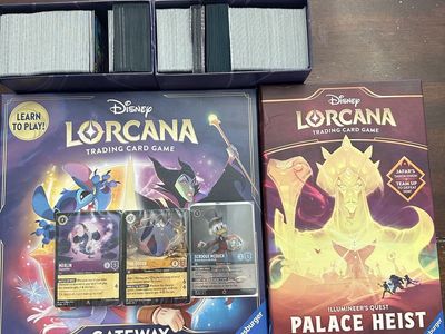Disney Lorcana Trading Card Game Gateway & Palace Heist Set