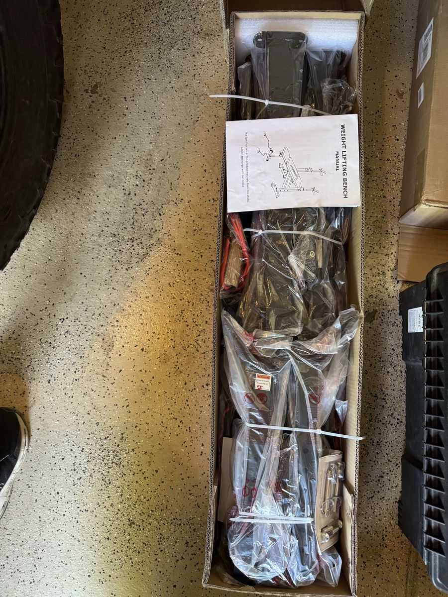 Weight bench/rack BRAND NEW