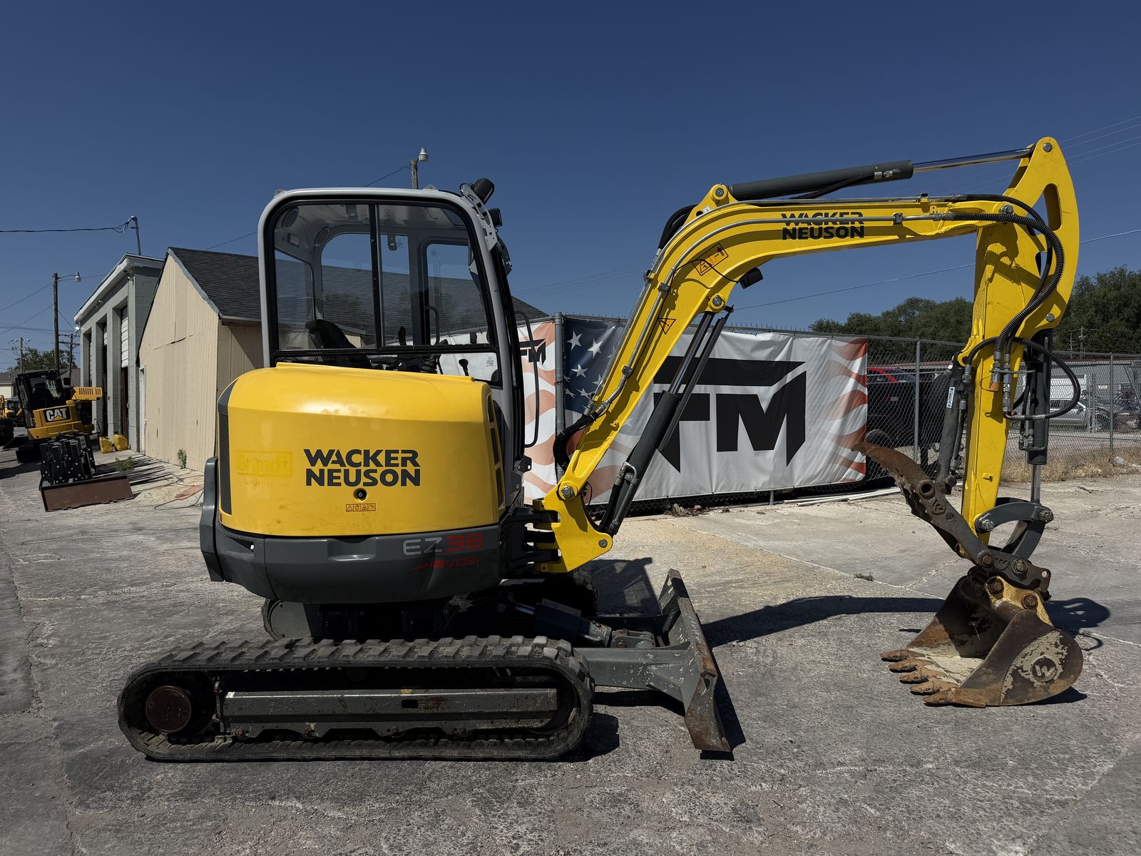 Wacker Nueson EZ38 Mini Excavator Tractor Ready To Work