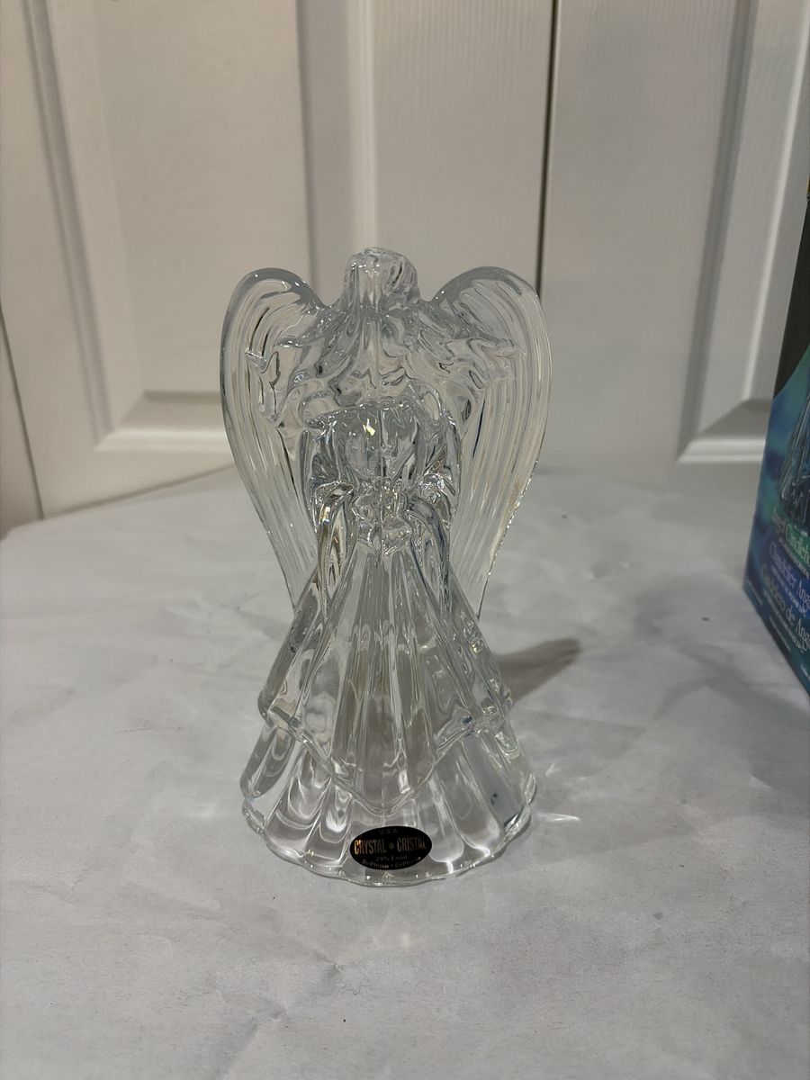 Beautiful Crystal Taper Candle Holder