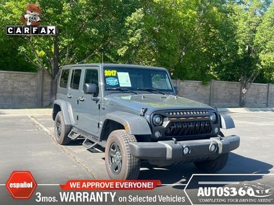2017 Jeep Wrangler Unlimited Sport