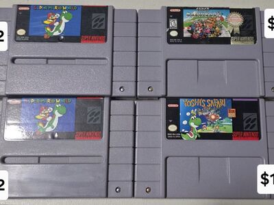 Lot of SNES Video Games