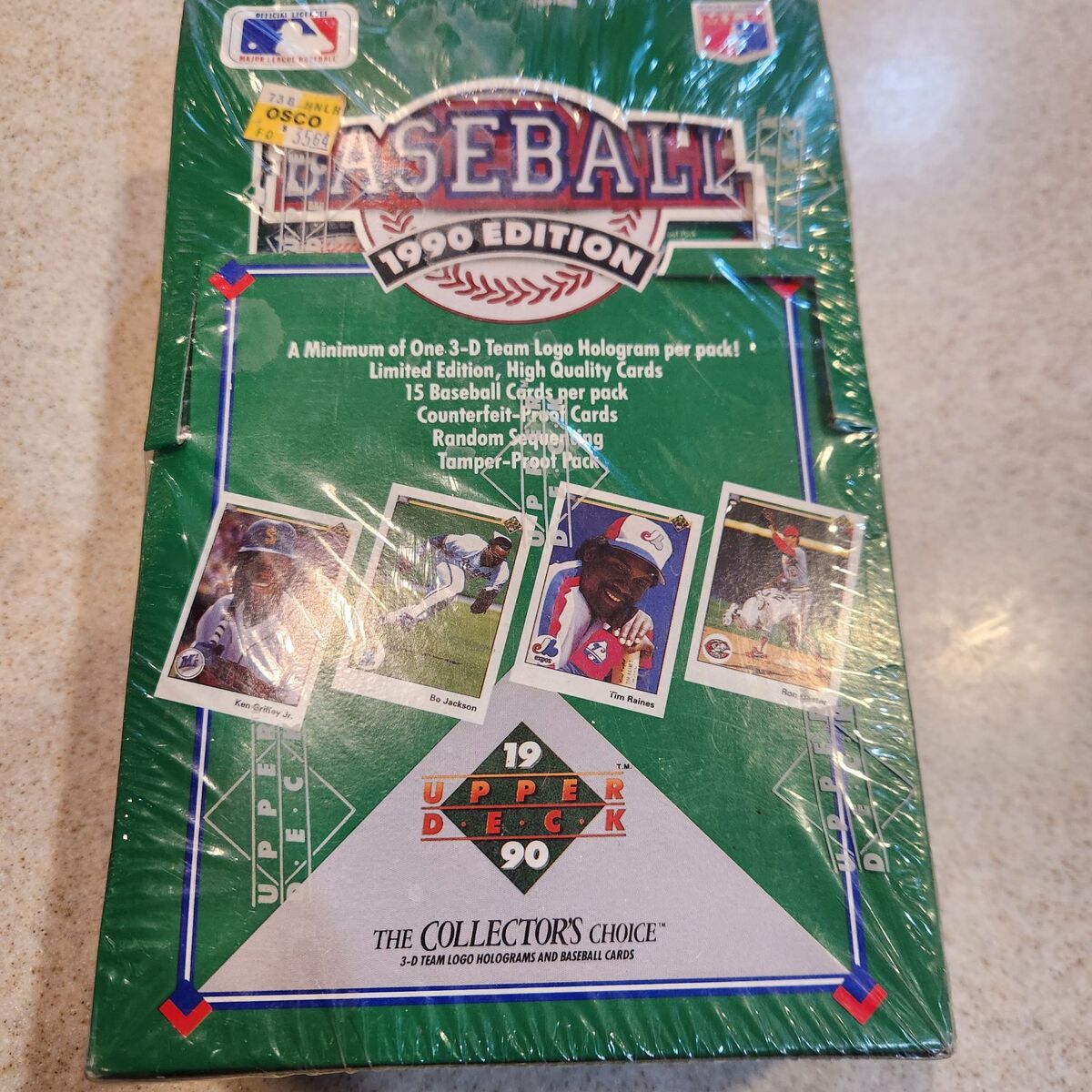 1990 Upper Deck baseball cards