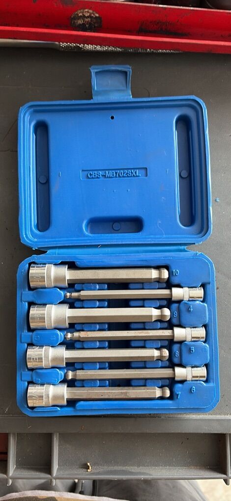 Cornwell Tools 7 Piece Hex Ball Socket : 4mm-10mm