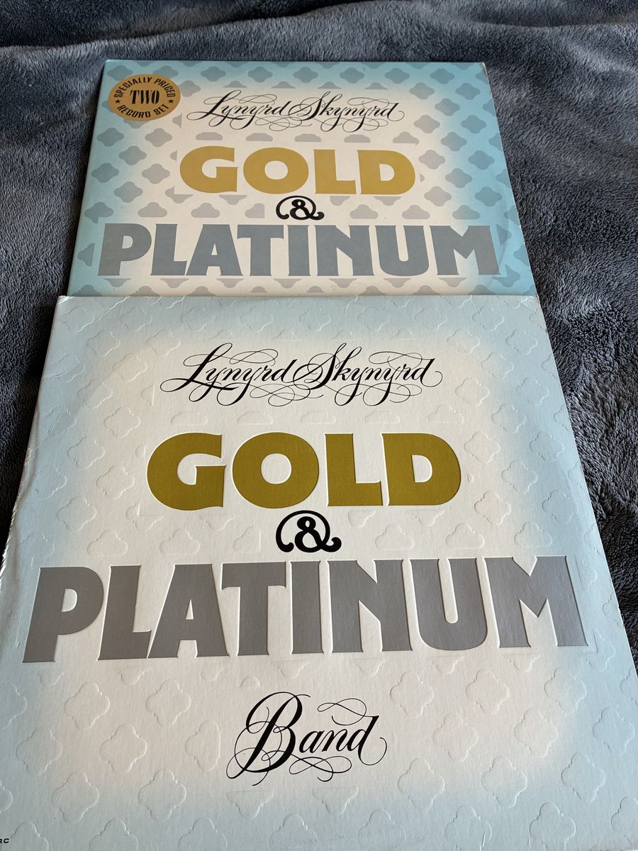 Lynyrd Skynyrd Gold & Platinum 2-Record Set and Lynyrd Skynyrd Boxed Set