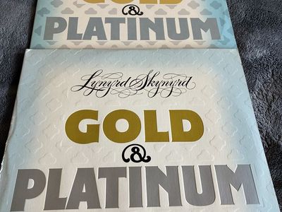 Lynyrd Skynyrd Gold & Platinum 2-Record Set and Lynyrd Skynyrd Boxed Set