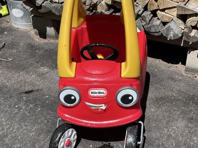 Little Tikes Cozy Coupe Red and Yellow Ride-On Toy Car